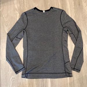 Medium lululemon athletica gray long sleeve shirt